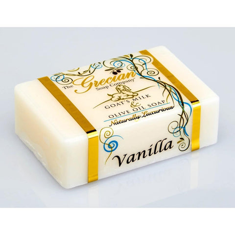 Grecian Soap Company Goats Milk & Olive Oil Soap 5 Oz. - Vanilla - FreeShippingAllOrders.com