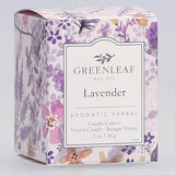 Greenleaf Gifts Candle Cube Boxed Votive Pack of 4 - Lavender - FreeShippingAllOrders.com