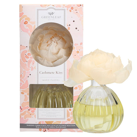 Greenleaf Gifts Flower Diffuser 8 Oz. NEW SHAPE - Cashmere Kiss - FreeShippingAllOrders.com