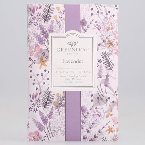 Greenleaf Large Scented Envelope Sachet Pack of 6 - Lavender - FreeShippingAllOrders.com