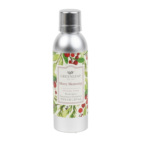 Greenleaf Non - Aerosol Room Spray 7 Oz. - Merry Memories - FreeShippingAllOrders.com