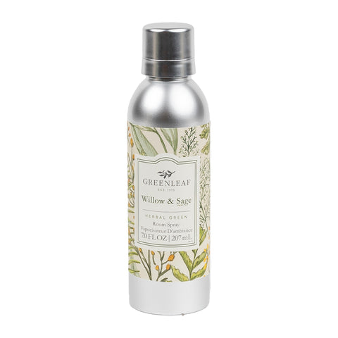 Greenleaf Non - Aerosol Room Spray 7 Oz. - Willow & Sage - FreeShippingAllOrders.com