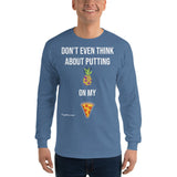 Gyftzz Apparel Men's Classic Long Sleeve Shirt - No Pineapple on My Pizza - FreeShippingAllOrders.com