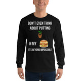 Gyftzz Apparel Men's Classic Long Sleeve Shirt - No Plants in My Cheeseburger - FreeShippingAllOrders.com