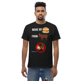 Gyftzz Apparel Men's Classic Tee - Make My Cheeseburger from Beef - FreeShippingAllOrders.com