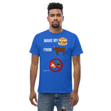 Gyftzz Apparel Men's Classic Tee - Make My Cheeseburger from Beef - FreeShippingAllOrders.com