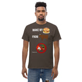 Gyftzz Apparel Men's Classic Tee - Make My Cheeseburger from Beef - FreeShippingAllOrders.com