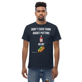 Gyftzz Apparel Men's Classic Tee - No Ketchup on My Hot Dog - FreeShippingAllOrders.com