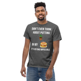 Gyftzz Apparel Men's Classic Tee - No Plants in My Cheeseburger - FreeShippingAllOrders.com