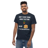 Gyftzz Apparel Men's Classic Tee - No Plants in My Cheeseburger - FreeShippingAllOrders.com