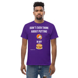 Gyftzz Apparel Men's Classic Tee - No Turkey in My Cheeseburger - FreeShippingAllOrders.com