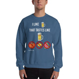 Gyftzz Apparel Unisex Sweatshirt - I Like Beer That Tastes Like Beer - FreeShippingAllOrders.com