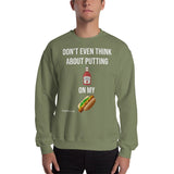 Gyftzz Apparel Unisex Sweatshirt - No Ketchup on My Hot Dog - FreeShippingAllOrders.com