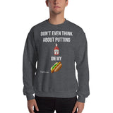 Gyftzz Apparel Unisex Sweatshirt - No Ketchup on My Hot Dog - FreeShippingAllOrders.com