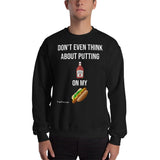 Gyftzz Apparel Unisex Sweatshirt - No Ketchup on My Hot Dog - FreeShippingAllOrders.com