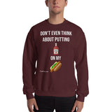 Gyftzz Apparel Unisex Sweatshirt - No Ketchup on My Hot Dog - FreeShippingAllOrders.com