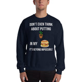 Gyftzz Apparel Unisex Sweatshirt - No Plants in My Cheeseburger - FreeShippingAllOrders.com