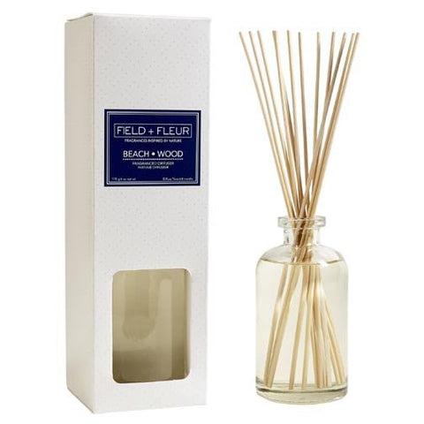 Hillhouse Naturals Reed Diffuser 6 Oz. - Beach Wood - FreeShippingAllOrders.com