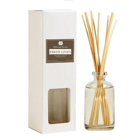 Hillhouse Naturals Reed Diffuser 6 Oz. - Fresh Linen - FreeShippingAllOrders.com