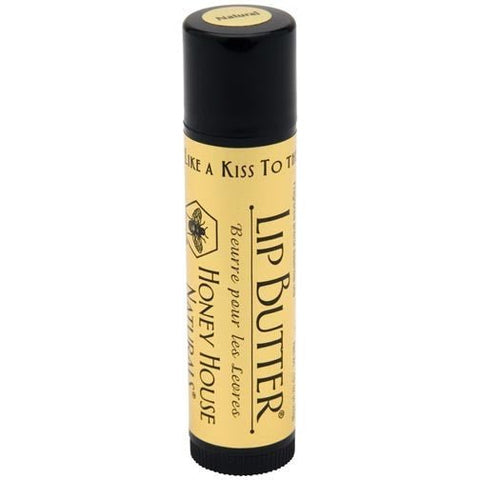 Honey House Naturals Lip Butter Tube 0.15 Oz. - Natural Set of 6 - FreeShippingAllOrders.com