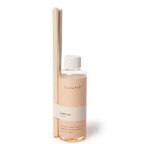 Illume Reed Diffuser Refill 6 Oz. (1 bottle) - Coconut Milk Mango - FreeShippingAllOrders.com