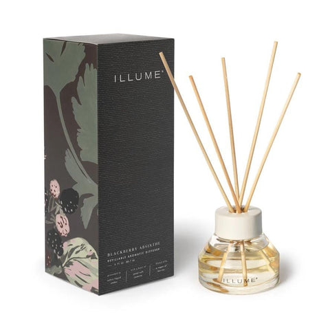 Illume Refillable Reed Diffuser 3 Oz. - Blackberry Absinthe - FreeShippingAllOrders.com