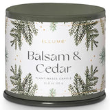 Illume Vanity Tin Candle 11.8 Oz. - Balsam & Cedar - FreeShippingAllOrders.com