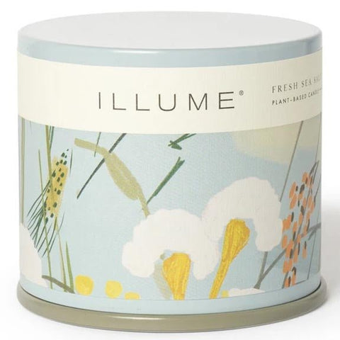 Illume Vanity Tin Candle 11.8 Oz. - Fresh Sea Salt - FreeShippingAllOrders.com