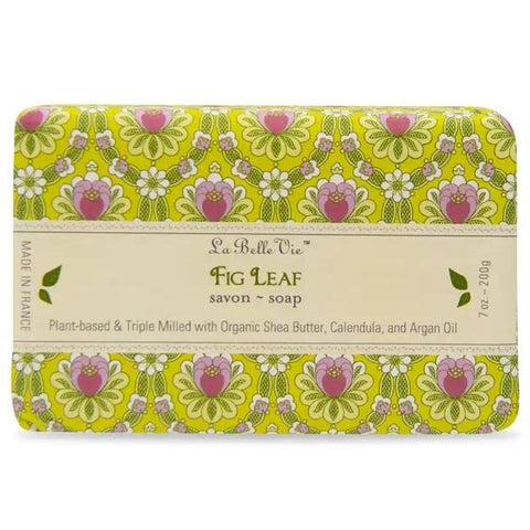 La Belle Vie Vegetable Soap 7 Oz. - Fig Leaf - FreeShippingAllOrders.com