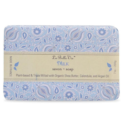 La Belle Vie Vegetable Soap 7 Oz. - Milk - FreeShippingAllOrders.com