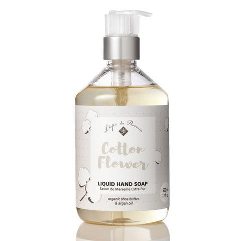 L'epi de Provence Liquid Hand Soap 17.8 Oz. - Cotton Flower - FreeShippingAllOrders.com