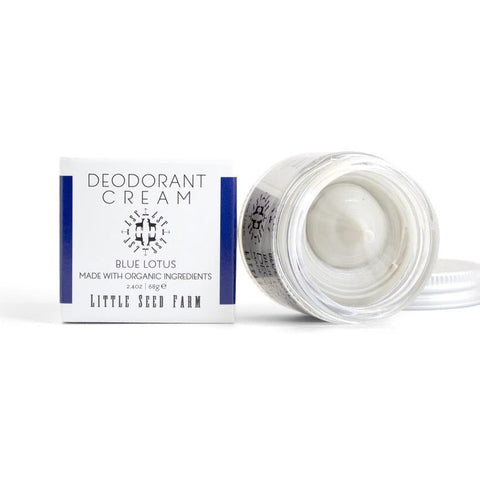 Little Seed Farm Deodorant Cream 2.4 Oz. - Blue Lotus - FreeShippingAllOrders.com