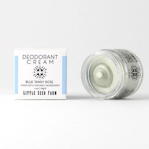 Little Seed Farm Deodorant Cream 2.4 Oz. - Blue Tansy Rose - FreeShippingAllOrders.com