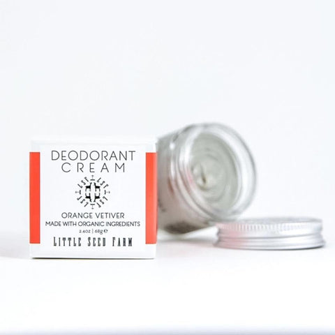 Little Seed Farm Deodorant Cream 2.4 Oz. - Orange Vetiver - FreeShippingAllOrders.com