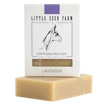 Little Seed Farm Goat's Milk Soap 4.75 Oz. - Lavender - FreeShippingAllOrders.com