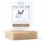 Little Seed Farm Goat's Milk Soap 4.75 Oz. - Sea Salt Scrub - FreeShippingAllOrders.com