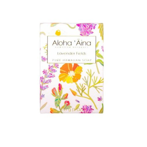 Maui Soap Company Aloha 'Aina Aromatherapy Pure Bar Soap 5 oz. - Lavender Fields - FreeShippingAllOrders.com