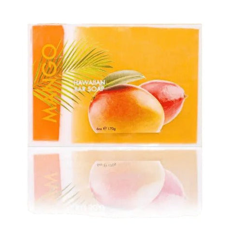 Maui Soap Company Bar Soap 6 oz. with Kukui & Coconut Oil - Mango - FreeShippingAllOrders.com