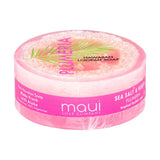 Maui Soap Company Sea Salt & Kukui Exfoliating Loofah Soap 4.75 oz. - Plumeria - FreeShippingAllOrders.com