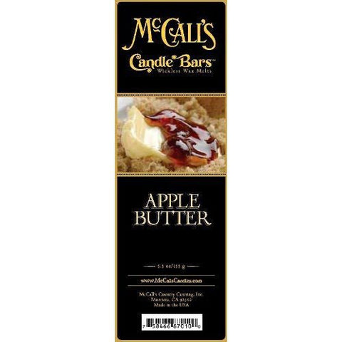 McCall's Candles Candle Bar 5.5 oz. - Apple Butter - FreeShippingAllOrders.com