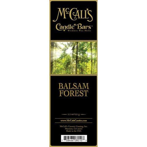 McCall's Candles Candle Bar 5.5 oz. - Balsam Forest - FreeShippingAllOrders.com