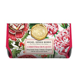 Michel Design Works Bath Soap Bar 9 Oz. - Christmas Bouquet - FreeShippingAllOrders.com