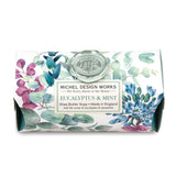 Michel Design Works Bath Soap Bar 9 Oz. - Eucalyptus & Mint - FreeShippingAllOrders.com