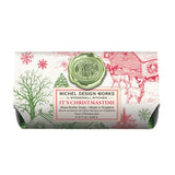 Michel Design Works Bath Soap Bar 9 Oz. - It's Christmastime - FreeShippingAllOrders.com