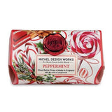 Michel Design Works Bath Soap Bar 9 Oz. - Peppermint - FreeShippingAllOrders.com