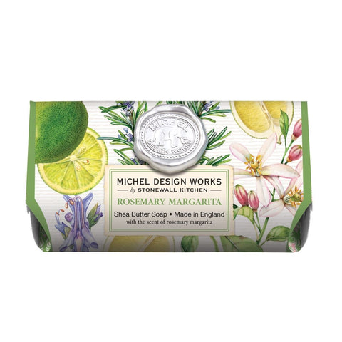 Michel Design Works Bath Soap Bar 9 Oz. - Rosemary Margarita - FreeShippingAllOrders.com