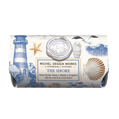 Michel Design Works Bath Soap Bar 9 Oz. - The Shore - FreeShippingAllOrders.com