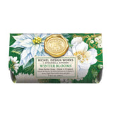 Michel Design Works Bath Soap Bar 9 Oz. - Winter Blooms - FreeShippingAllOrders.com