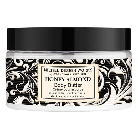 Michel Design Works Body Butter 8 Oz. - Honey Almond - FreeShippingAllOrders.com