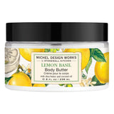 Michel Design Works Body Butter 8 Oz. - Lemon Basil - FreeShippingAllOrders.com